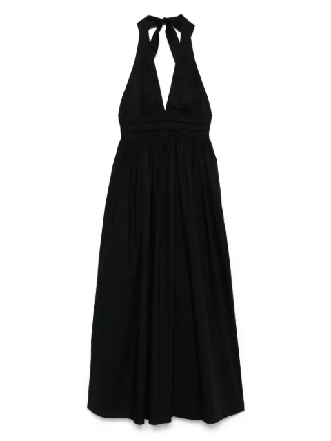 Matteau vestido midi con escote halter