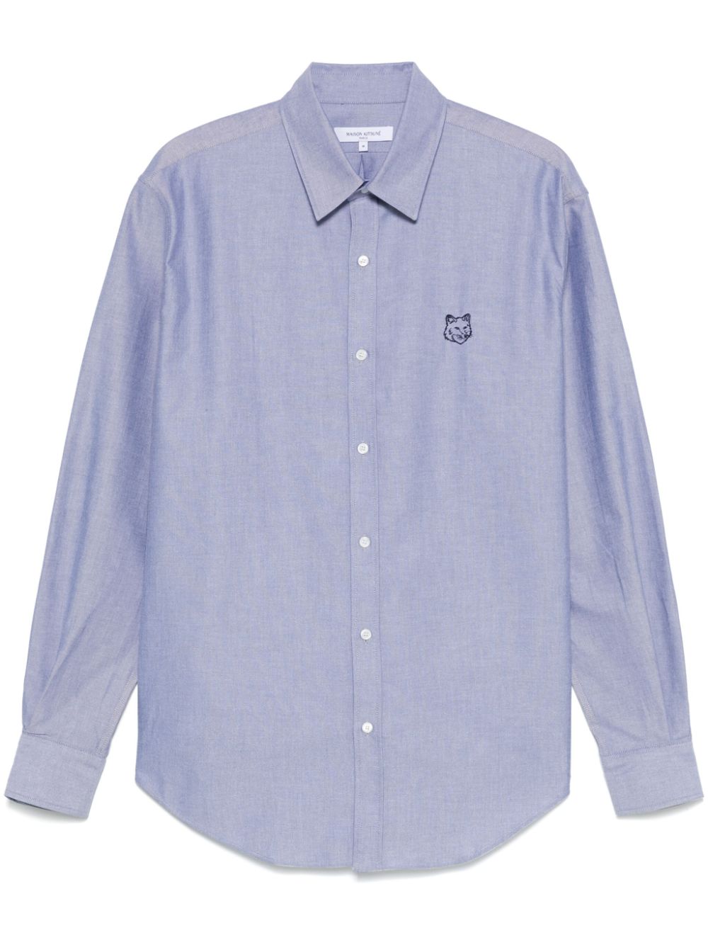 Maison Kitsuné Contour Fox Head shirt - Blue