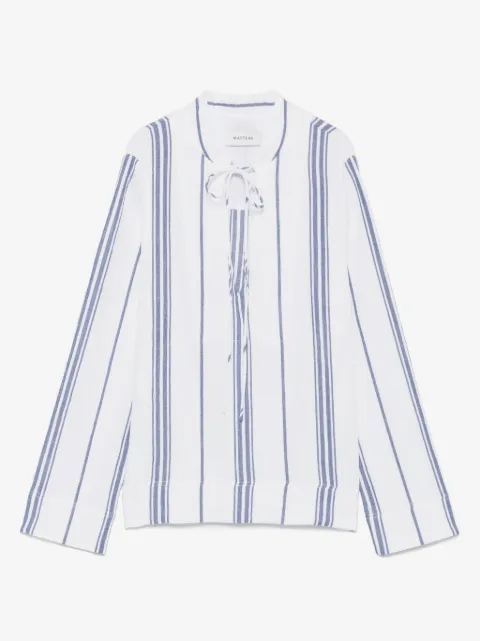 Matteau blusa Fisherman Popover