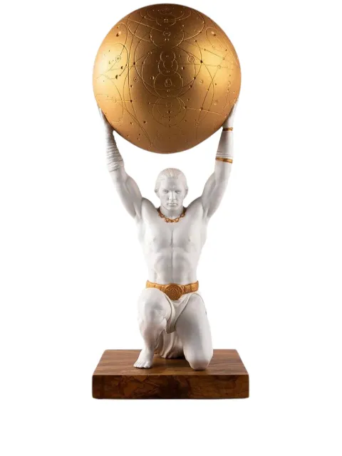 Lladró Atlas sculpture (55 cm x 22 cm)
