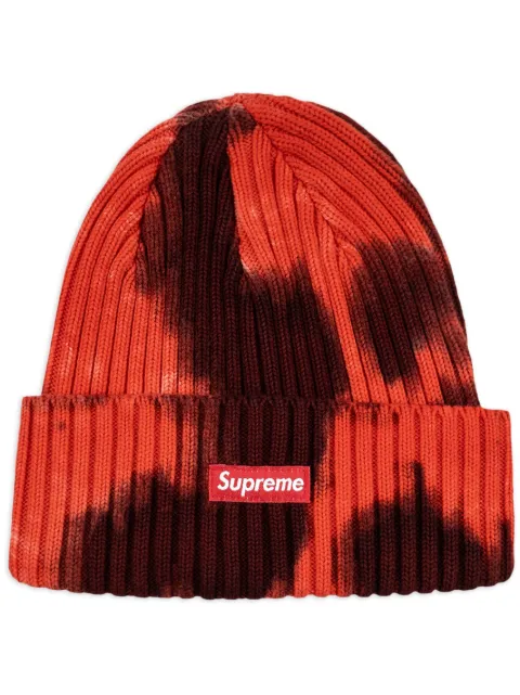 Supreme Overdyed beanie hat