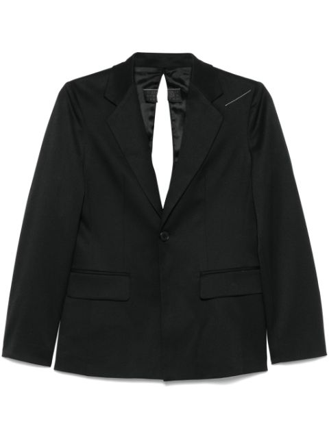 MM6 Maison Margiela cut-out detailed blazer Women