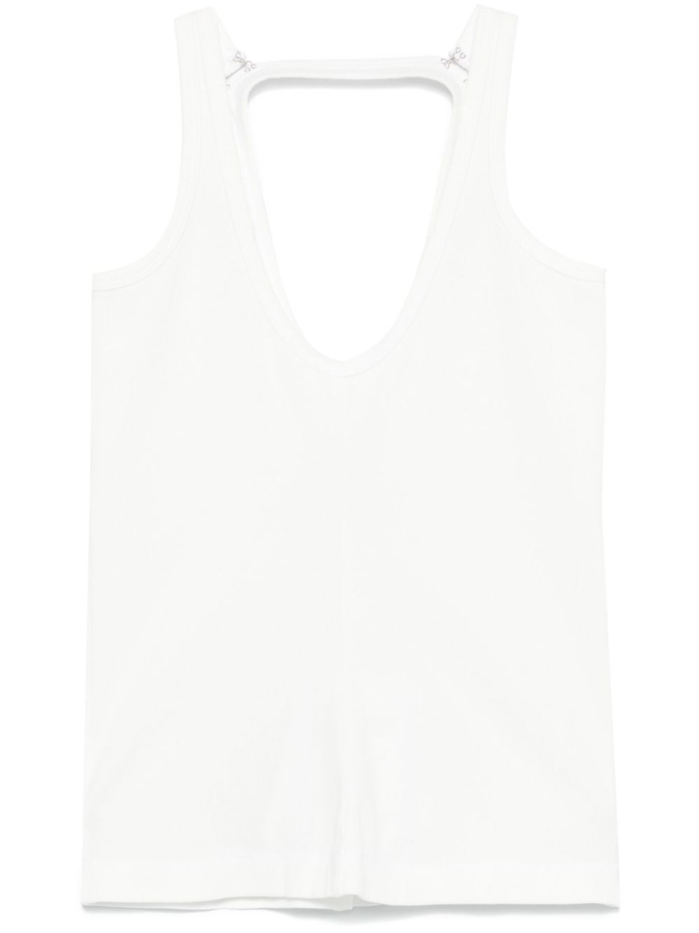 strap-detail tank top