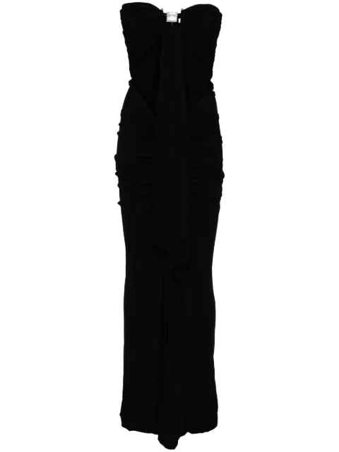 Christopher Esber bezel-quartz maxi dress