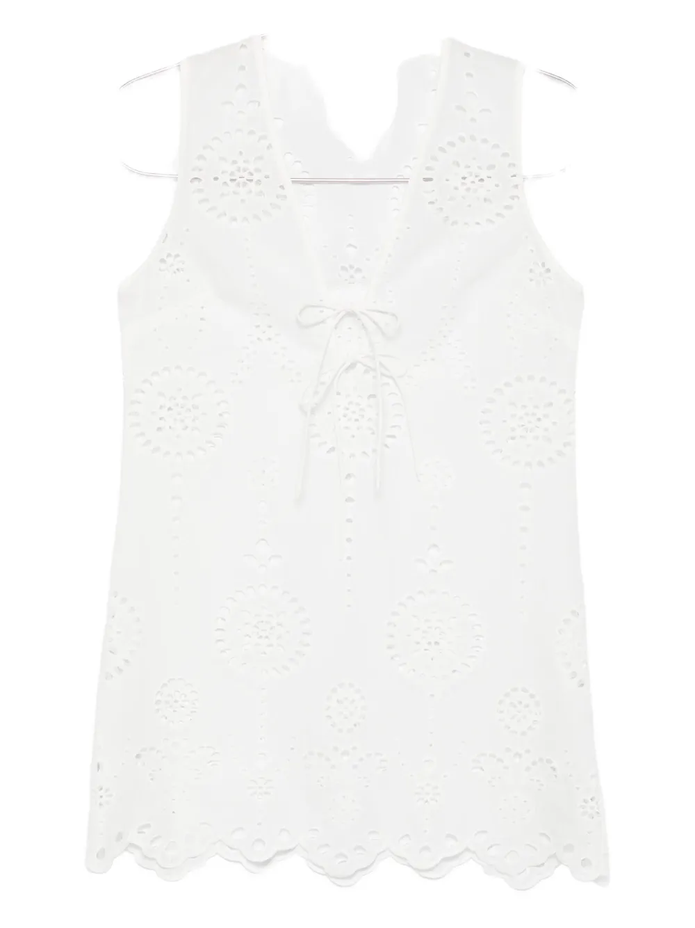 Matteau broderie anglaise mini dress | White | Image 1