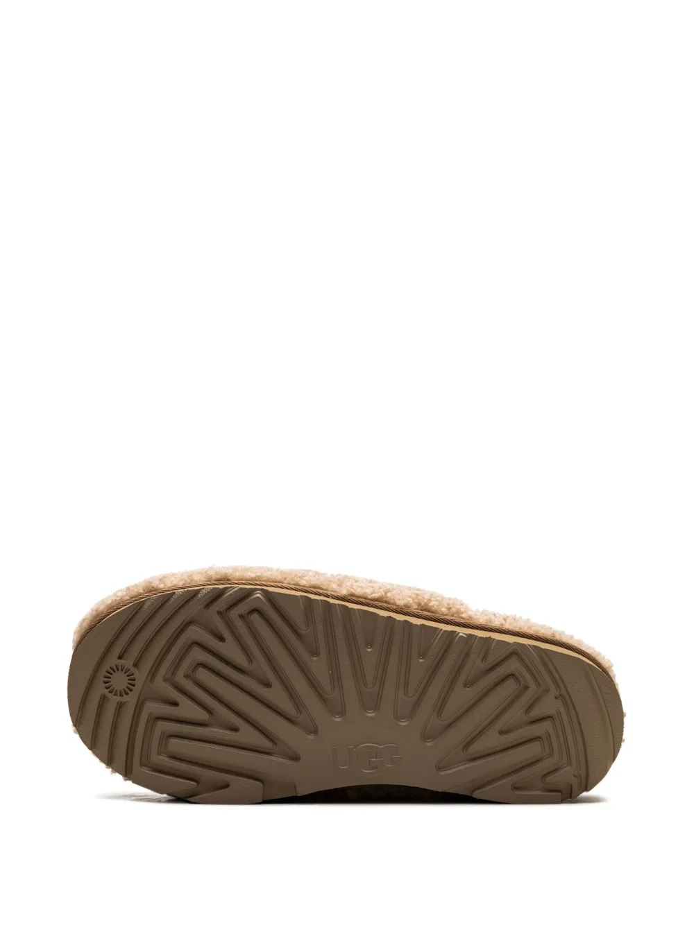 Ugg Tasman Maxi Curly Slippers In Neutrals
