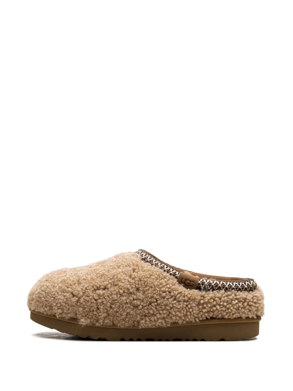 Ugg Tasman Maxi Curly Slippers In Neutrals