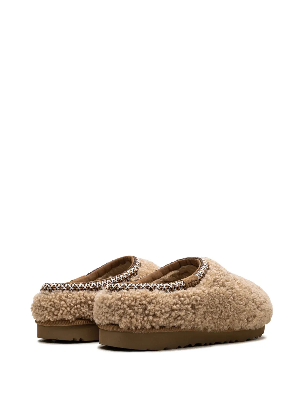 Ugg Tasman Maxi Curly Slippers In Neutrals