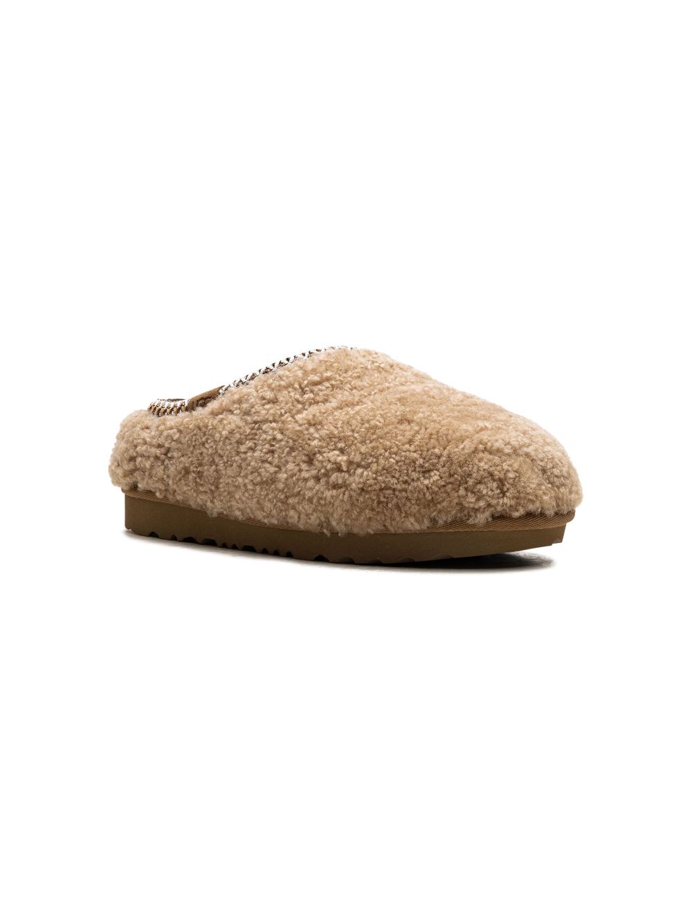 UGG Kids Tas Maxi Curly slippers Beige