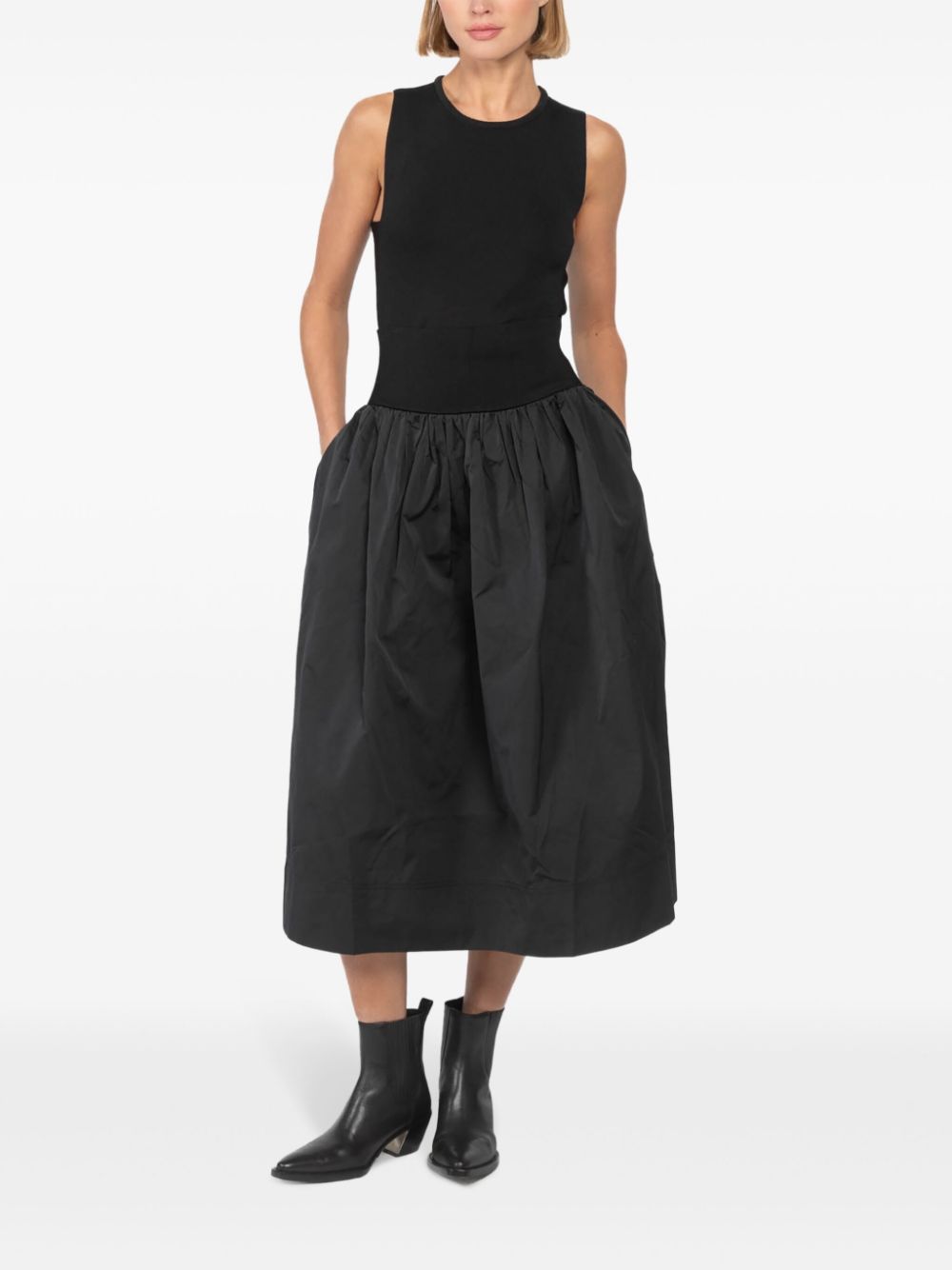 A.L.C. Jackie midi skirt - Zwart