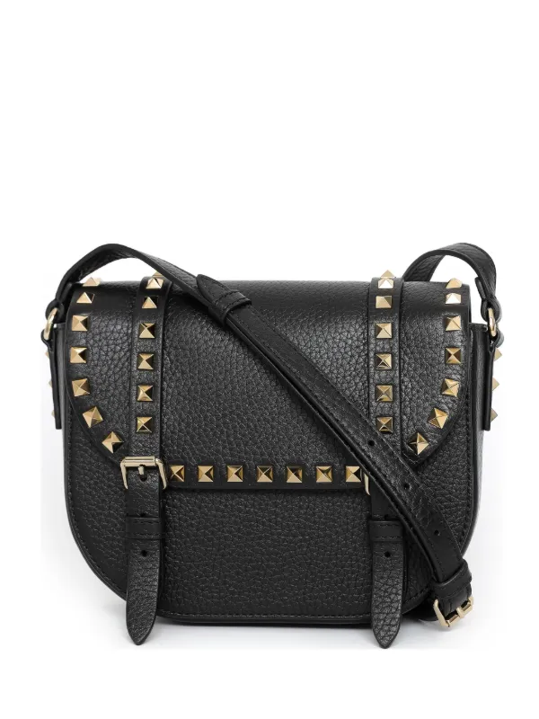 【関税込み】VALENTINO GARAVANI ROCKSTUD CROSSBODY BAG Valentino Garavani Rockstud Crossbody Bag | Black | FARFETCH