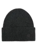 TOTEME ribbed beanie - Grey