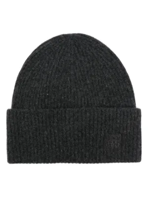【関税込み】TOTEME ベージュ Winter シアリング ハット スリーフォータイム Three Four Time ケーブル編みニット
