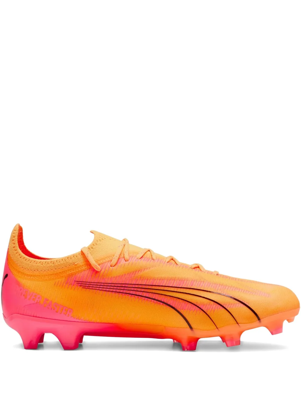 PUMA Ultra Ultimate FG AG "Sun Stream" sneakers Orange