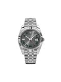 Rolex 2024 pre-owned Datejust Wimbledon 41mm - Grey