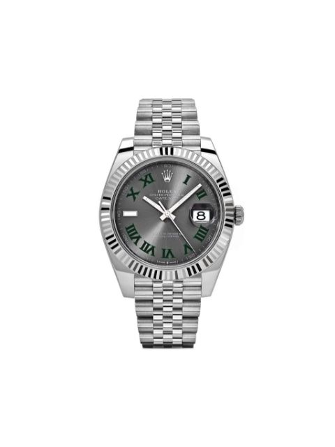 Rolex 2024 pre-owned Datejust Wimbledon 41mm