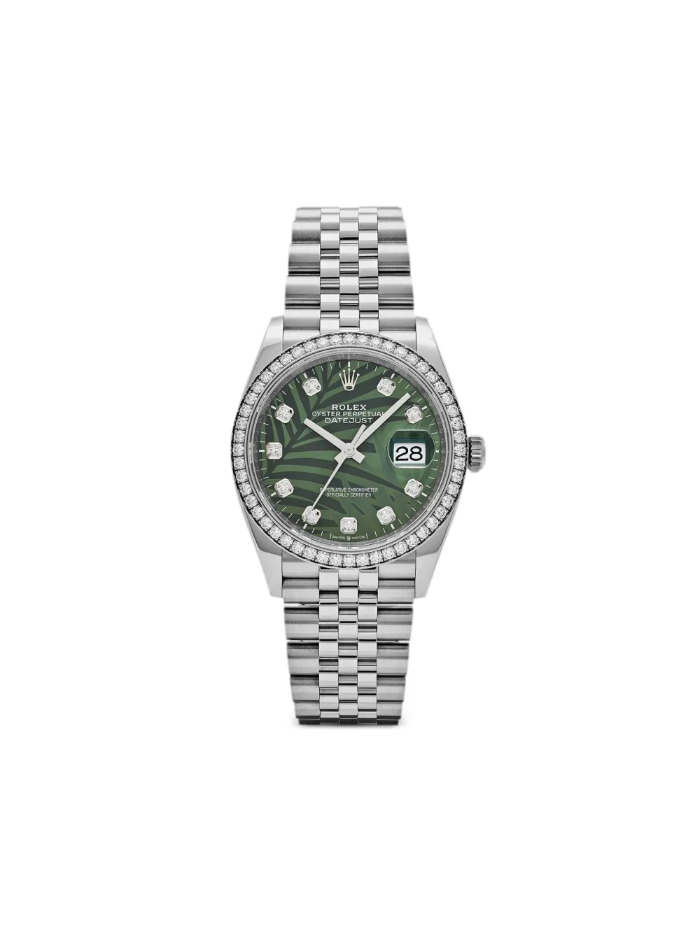 Rolex reloj Datejust de 36mm 2022 de archivo | verde | Image 1