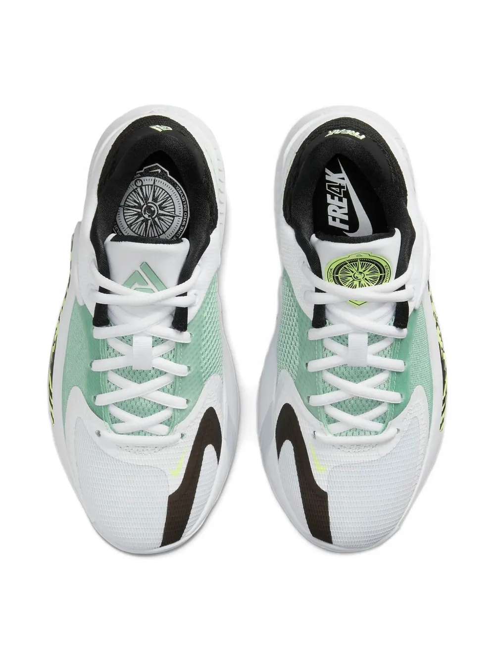 Nike Kids Zoom Freak 4 "Greek Coastline" sneakers Wit