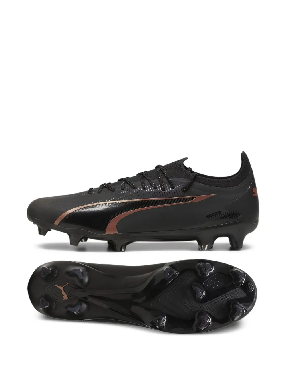 PUMA Ultra Ultimate "Black Copper Rose" sneakers Zwart