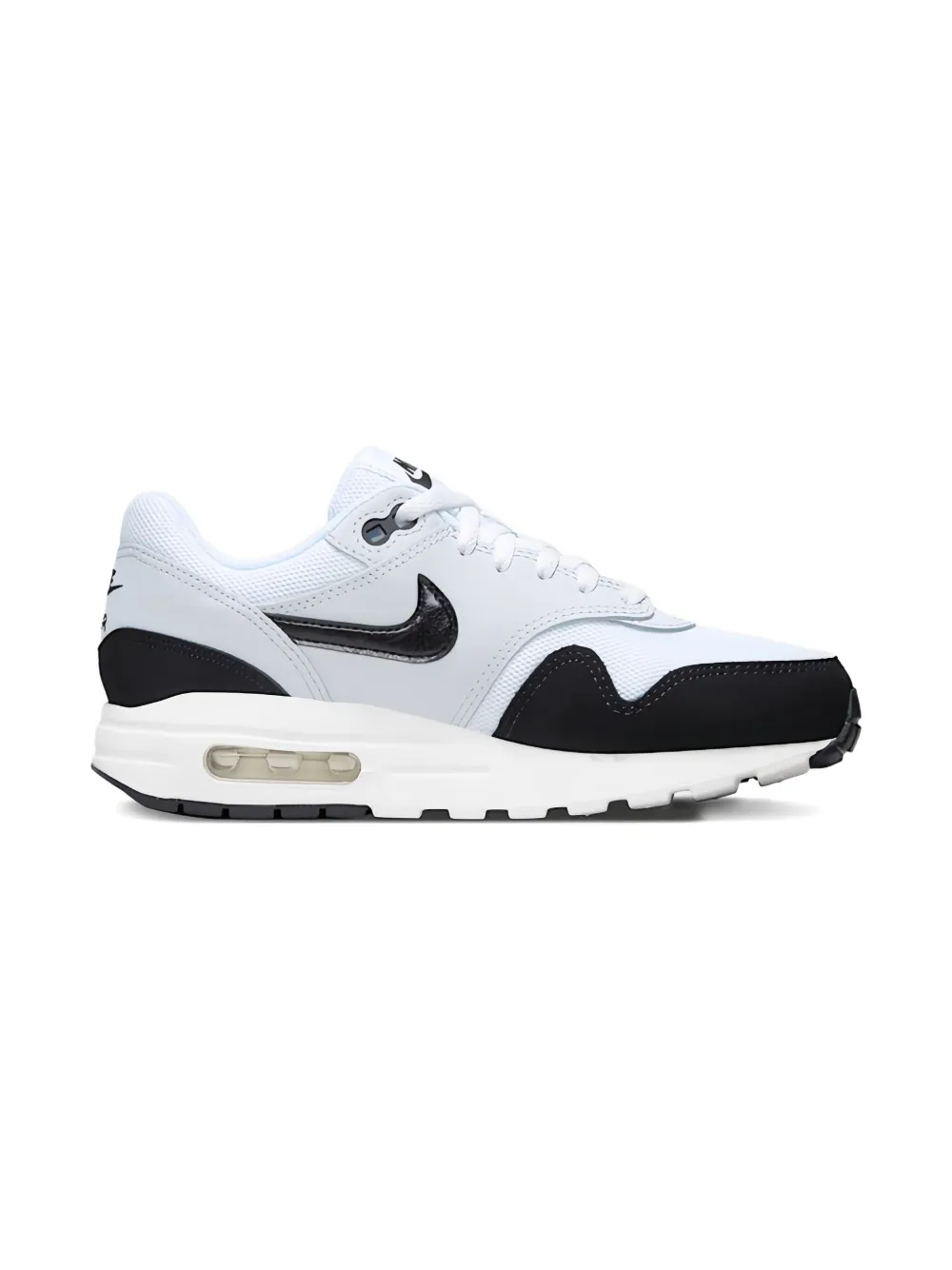 Nike Kids Air Max 1 "White Black" sneakers - グレー Nike Kids Air Max 1 "White Black" sneakers - グレー