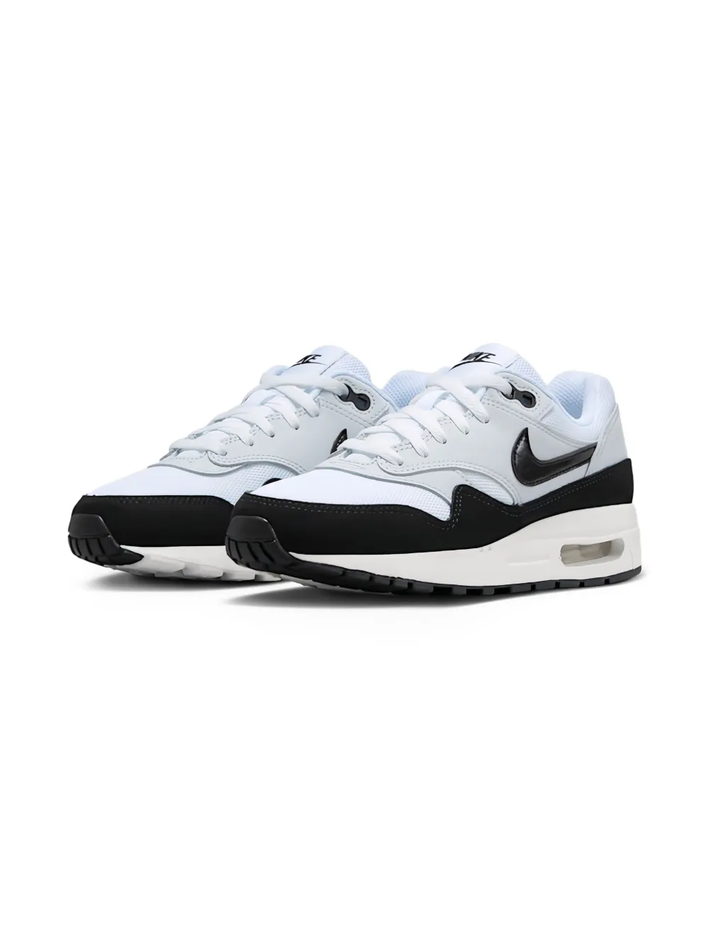 Nike Kids Air Max 1 "White Black" sneakers Grijs