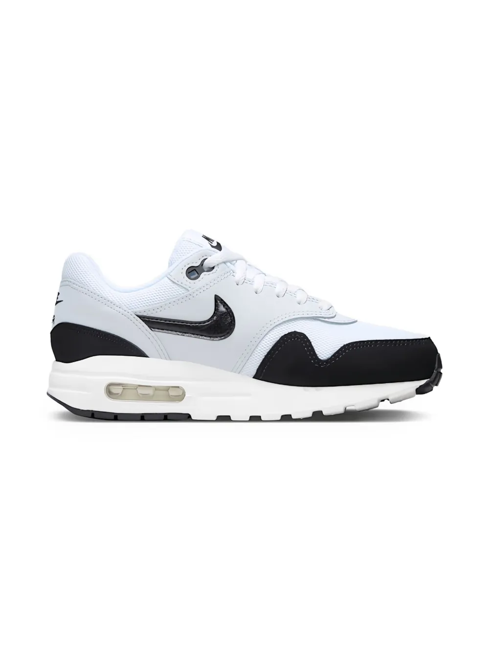 Nike Kids Air Max 1 "White Black" sneakers Grey