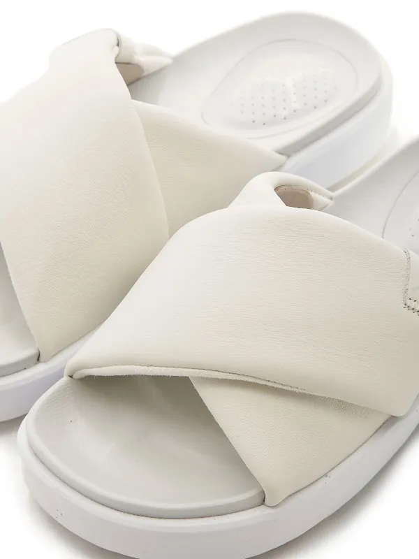 jordan white flip flops