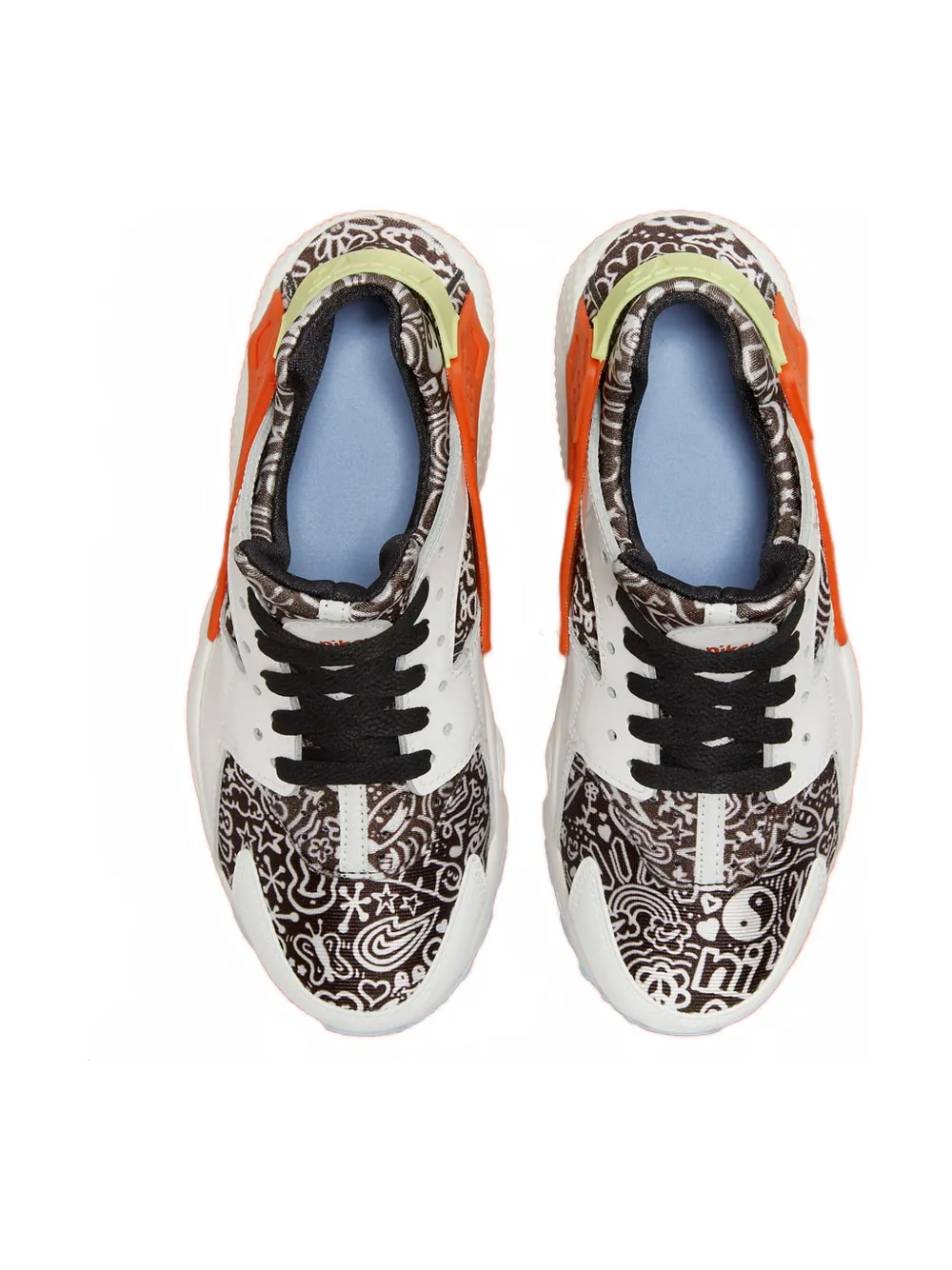 Nike Huarache Run Se "doodle" Sneakers In Multi