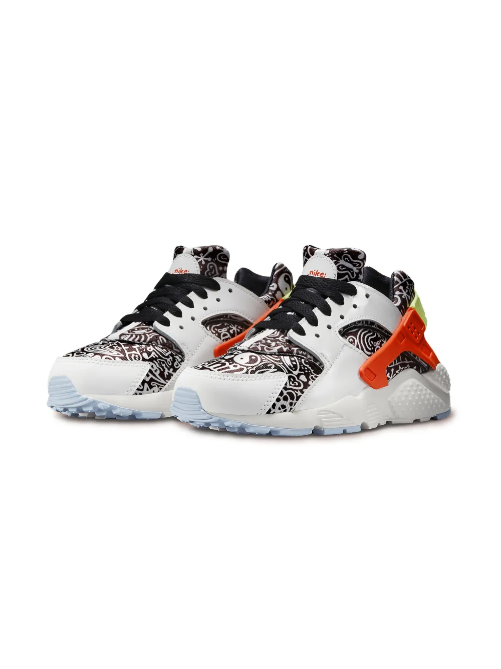 Nike Kids Huarache Run SE "Doodle" sneakers Bruin