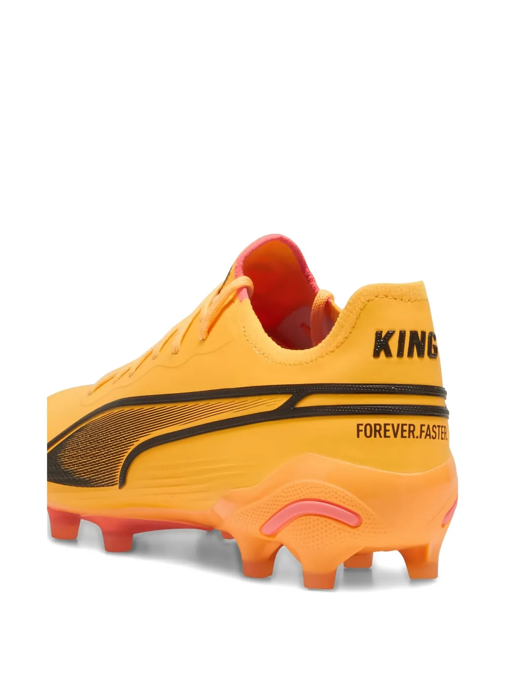 PUMA King Ultimate FG AG "Forever Faster Pack" cleats Orange
