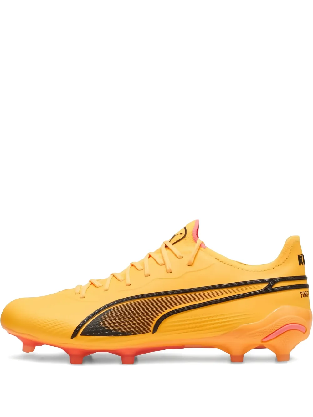 PUMA King Ultimate FG AG "Forever Faster Pack" cleats Orange