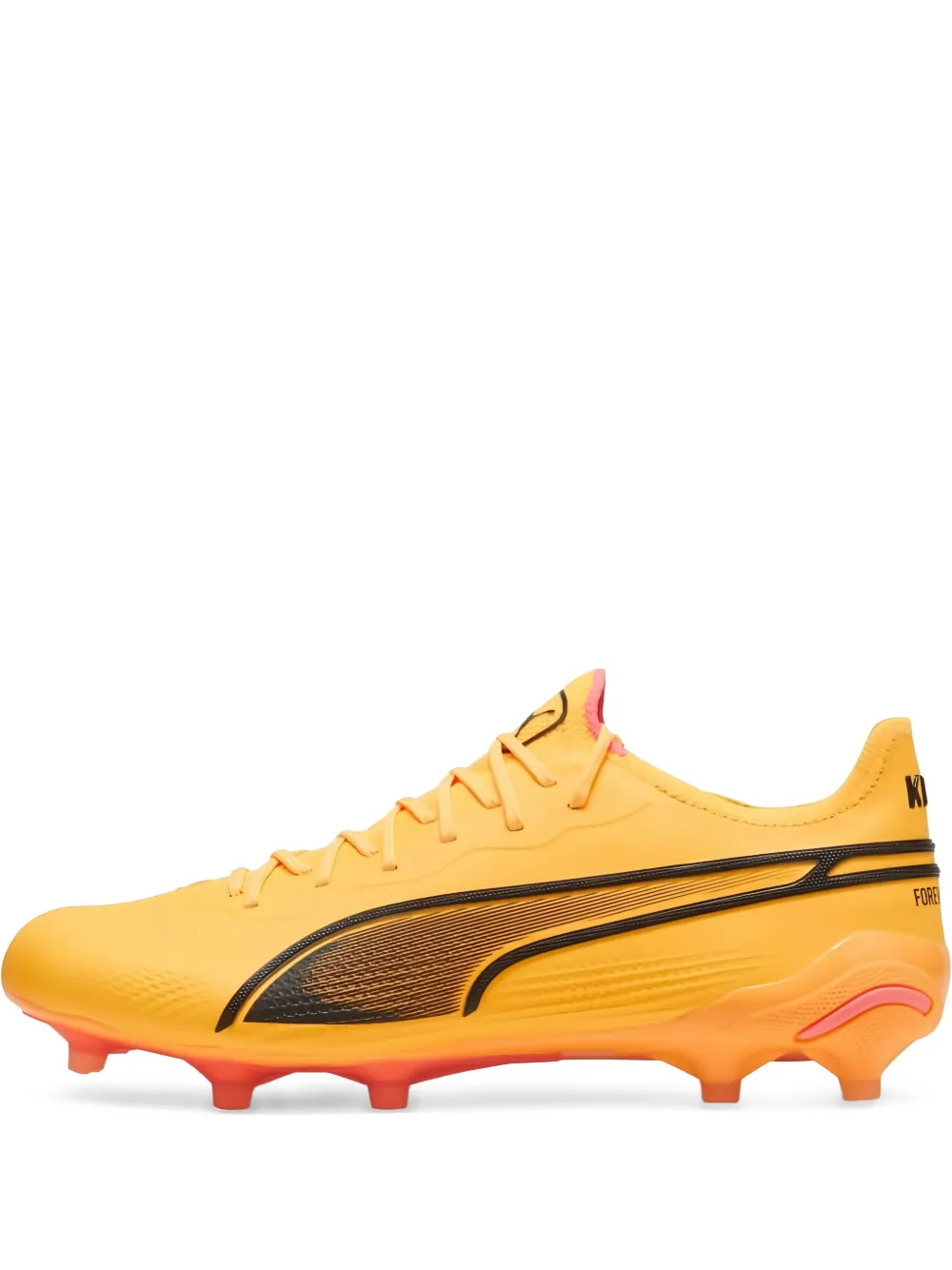 PUMA King Ultimate FG AG "Forever Faster Pack" cleats Orange