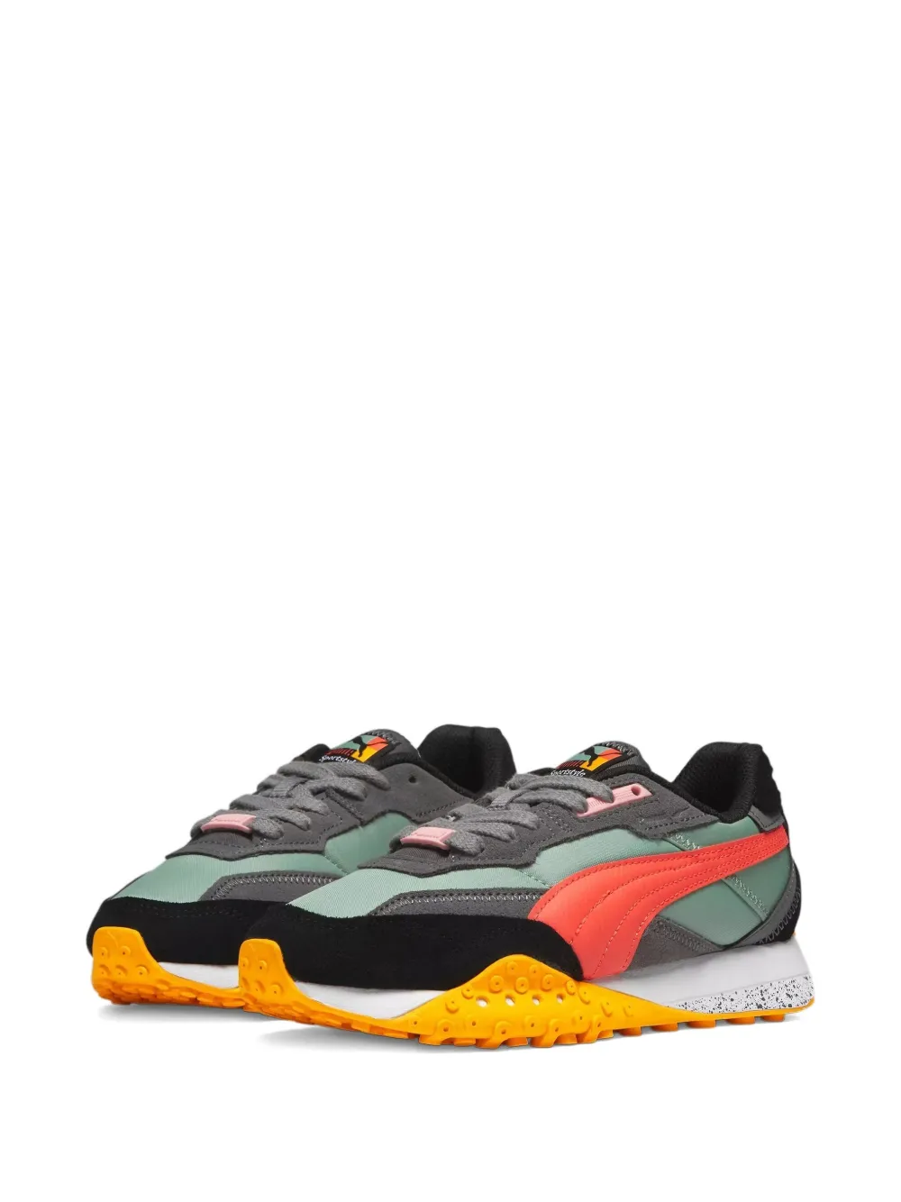 PUMA Blacktop Rider "Brand Love" sneakers Groen