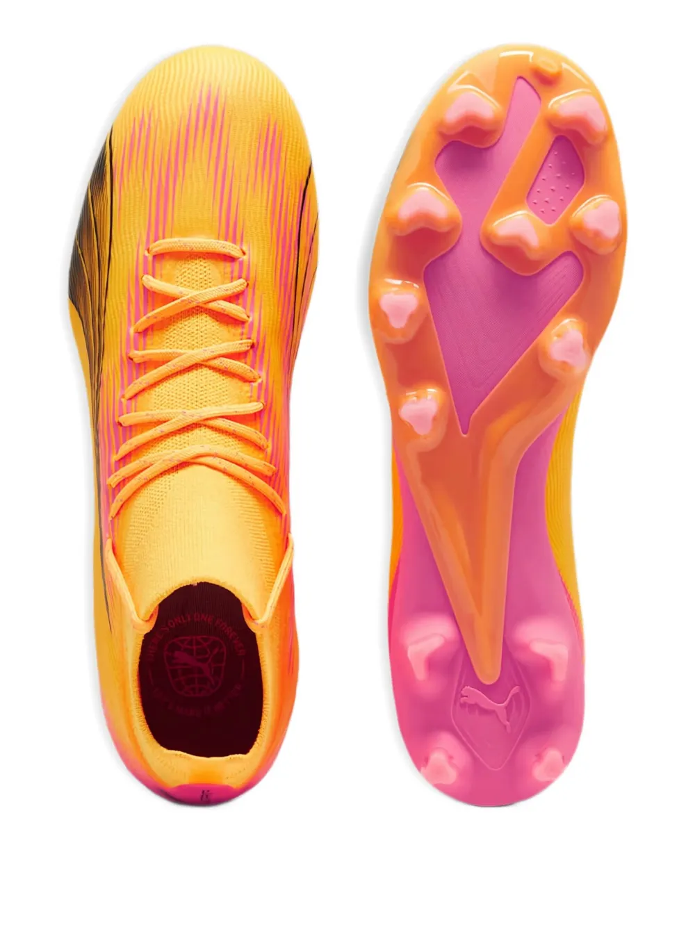 PUMA Ultra Pro FG AG "Sun Stream" sneakers Oranje