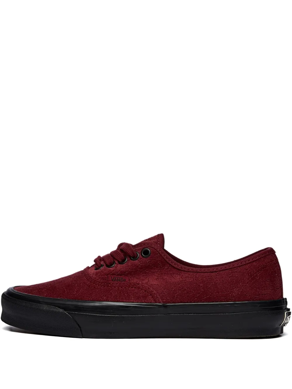 Vans OG Authentic LX "Velvet Emboidery Leopard Pomegranate" sneakers Red