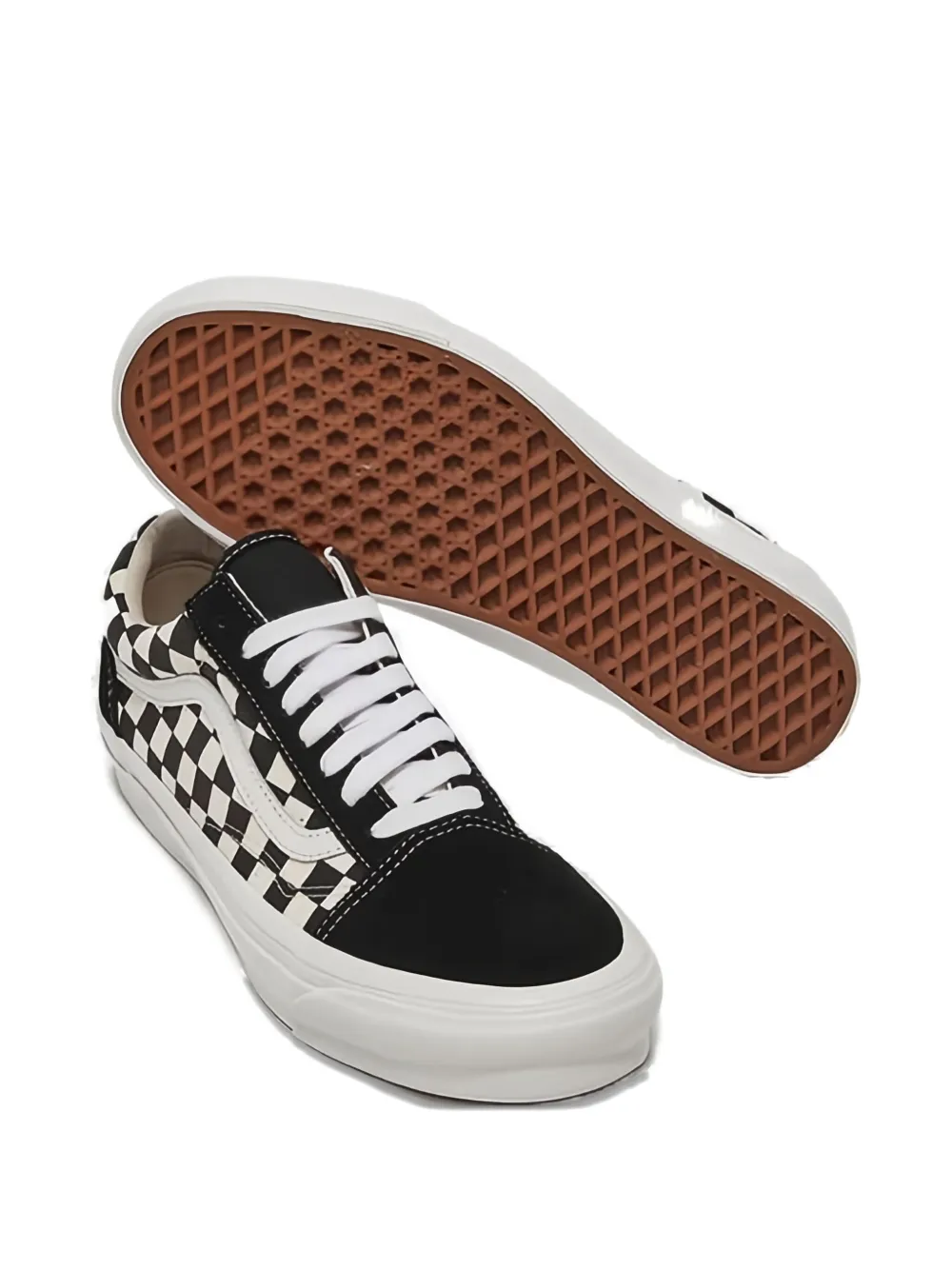 Vans OG Old Skool LX checkerboard sneakers Black