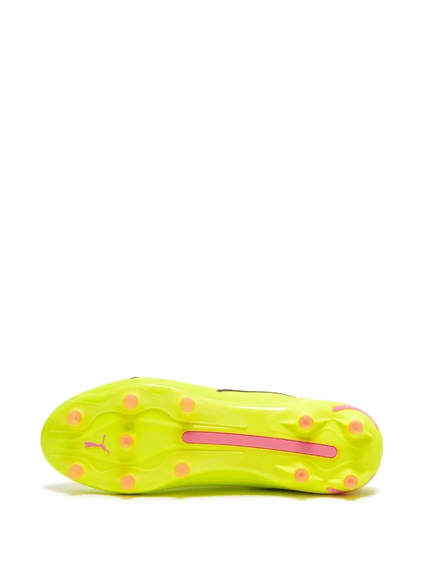PUMA King Ultimate FG/AG Sneakers | Yellow | FARFETCH
