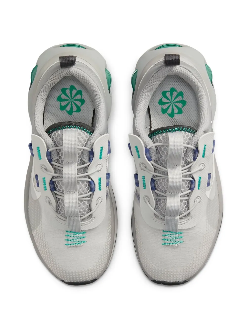 Nike Kids Air Max 2021 "Photon Dust Clear Emerald" sneakers Grijs