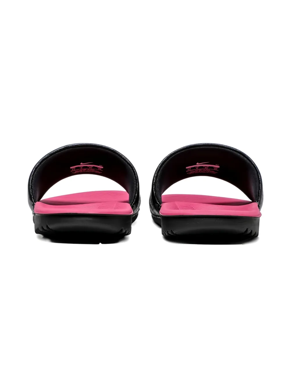 Nike Kids Kawa "Black Pink" slippers Zwart
