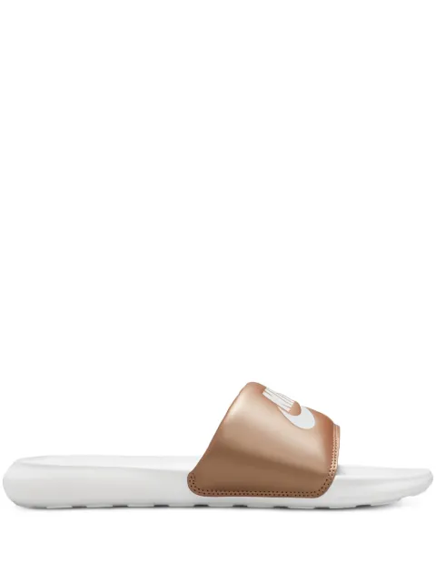 Nike Victori One "Gold" slides