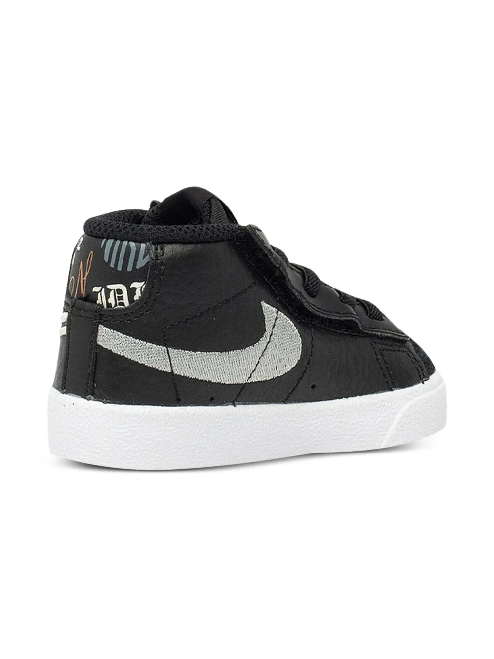 Nike Kids Blazer Mid '77 Se2 "Black/Light Smoke Grey" sneakers | Image 2