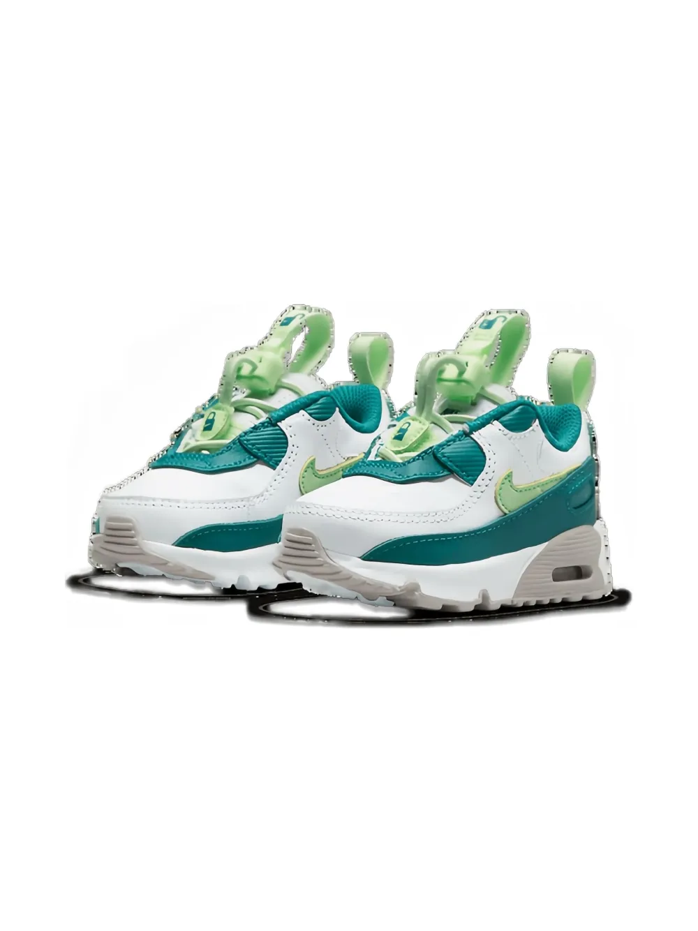 Nike Babies' Toggle-fastening Air Max Trainers In Green