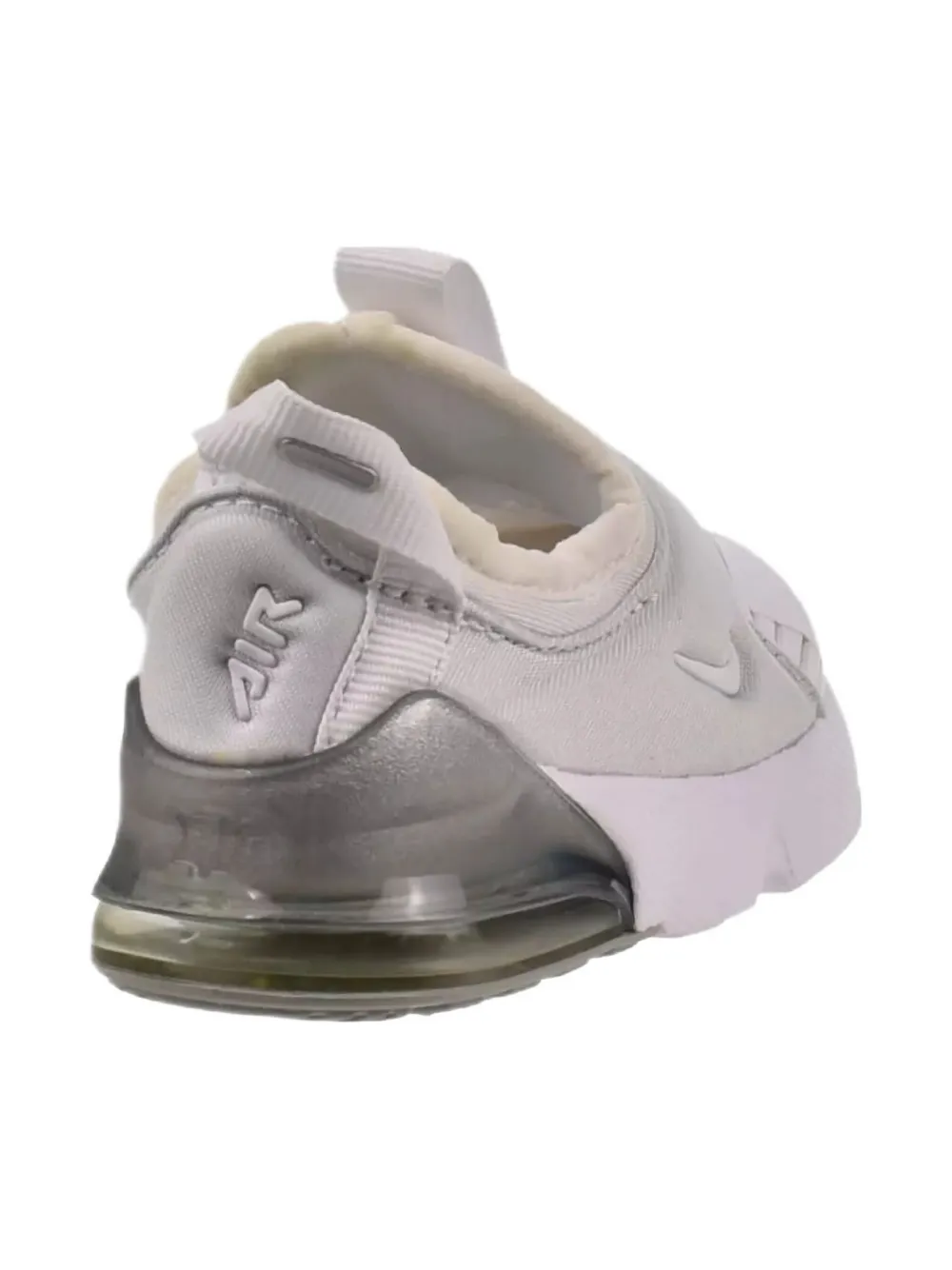 Nike Kids Air Max 270 Extreme "White Metallic Silver" sneakers