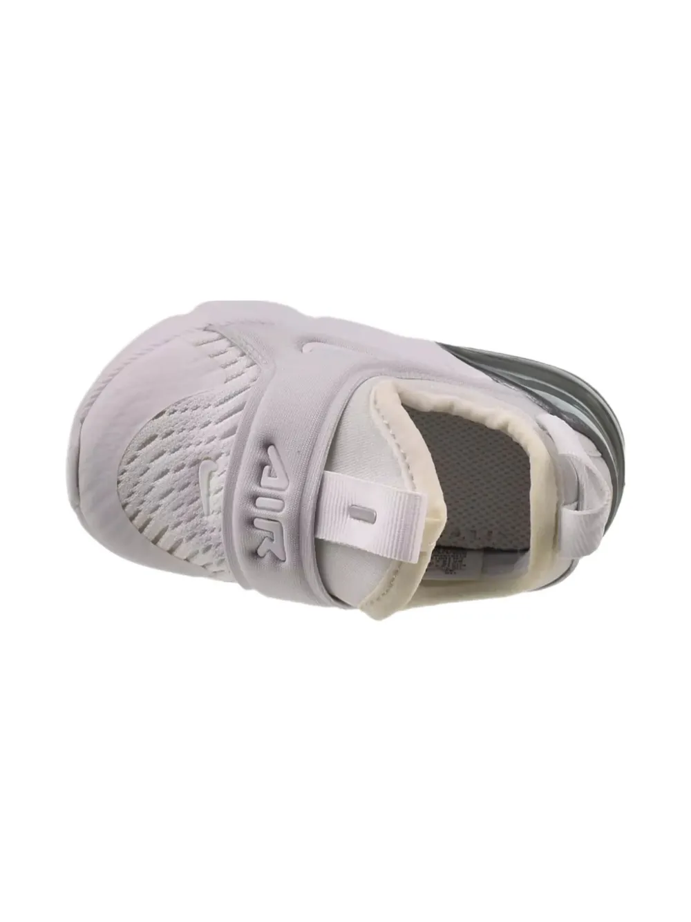 Nike Kids Air Max 270 Extreme "White Metallic Silver" sneakers