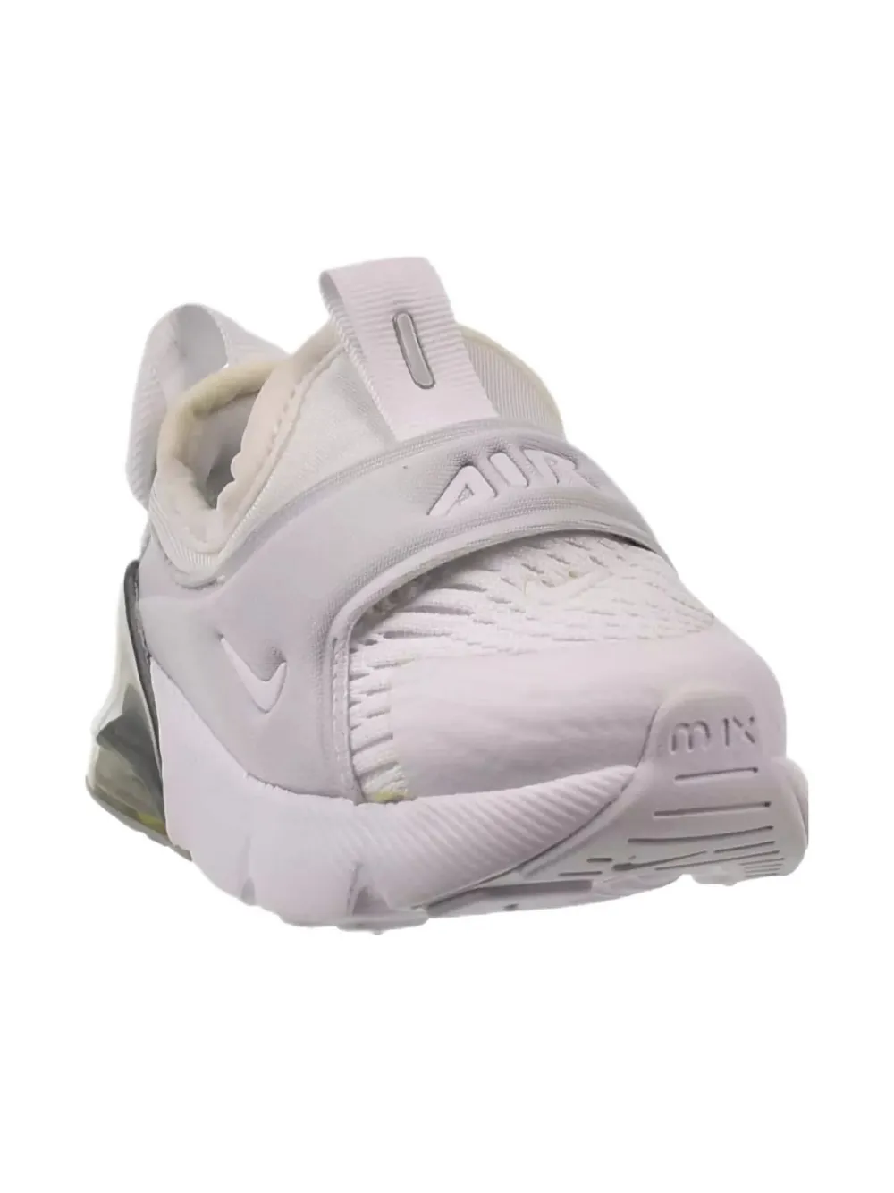 Nike Kids Air Max 270 Extreme "White Metallic Silver" sneakers
