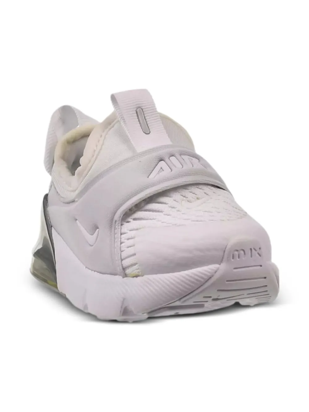 Nike Kids Air Max 270 Extreme "White Metallic Silver" sneakers