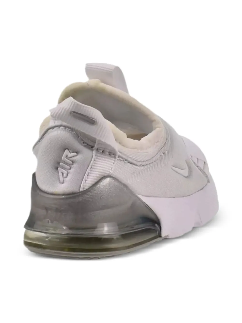 Nike Kids Air Max 270 Extreme "White Metallic Silver" sneakers