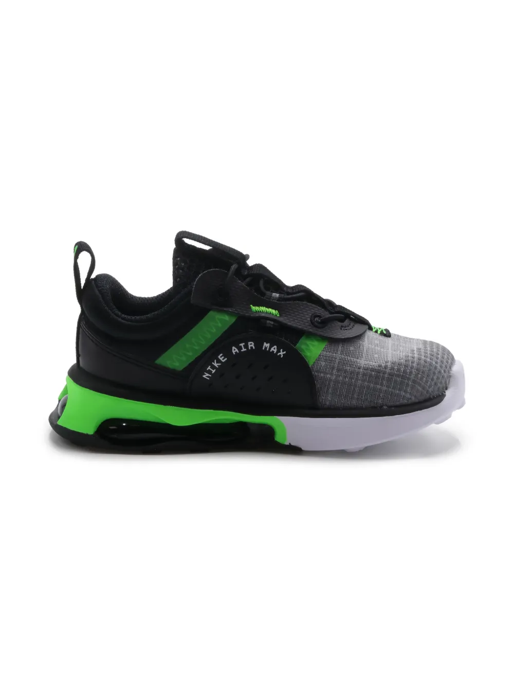 Nike Kids Air Max 2021 "Black Green Strike" sneakers Grey