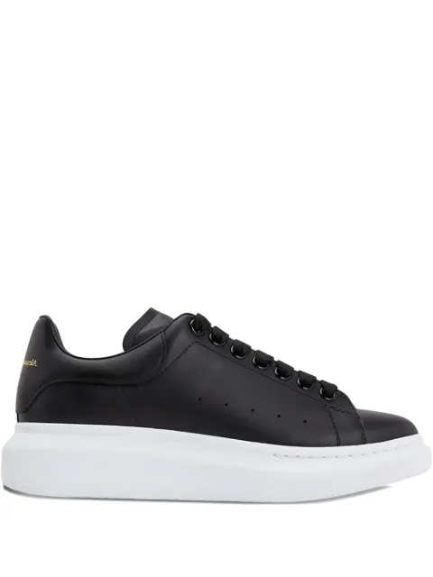 Alexander McQueen Oversized platform leather sneakers
