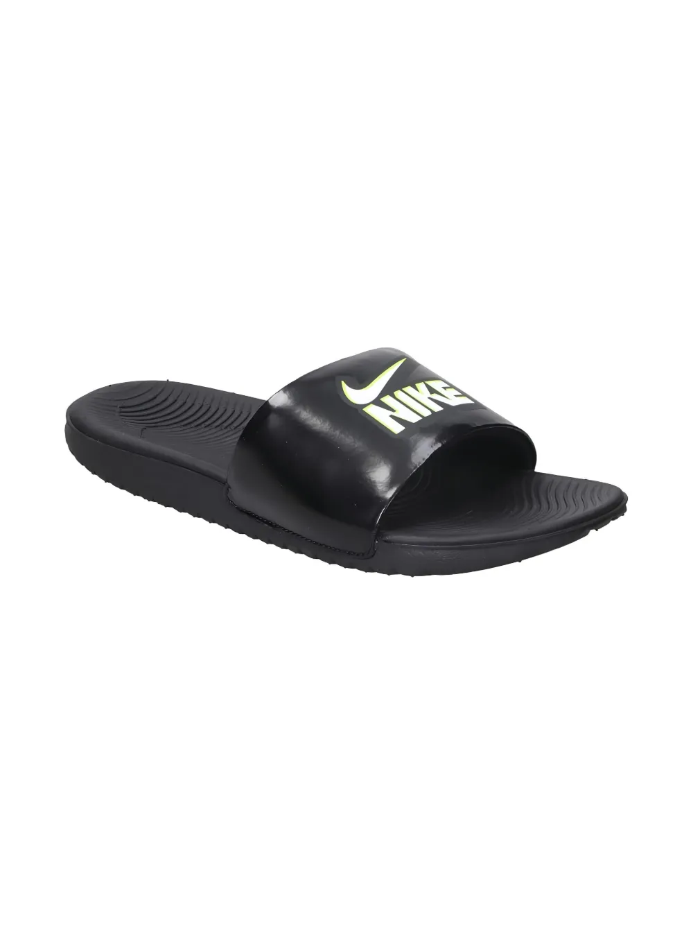 Nike Kids Kawa Fun "Black" slides - ブラック Nike Kids Kawa Fun "Black" slides - ブラック